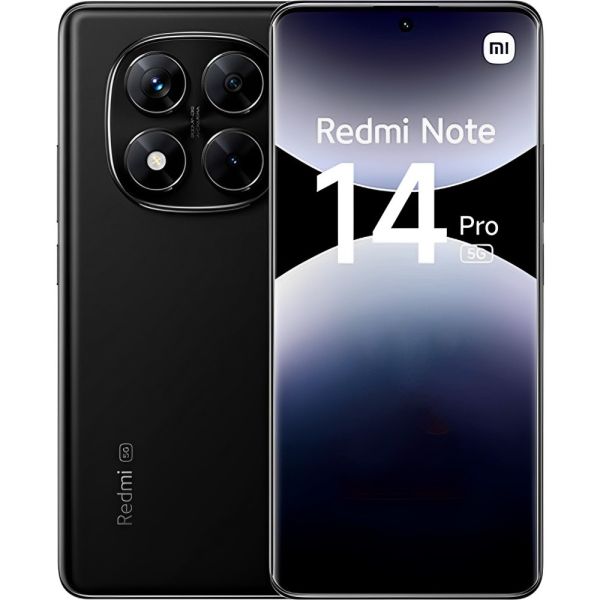 Celular Xiaomi Redmi Note 14 PRO 8GB RAM / 256GB Almacenamiento Negro